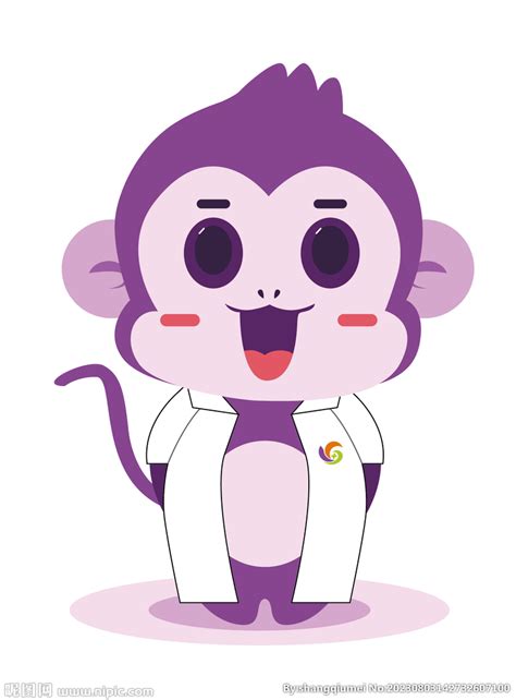 紫色猴子